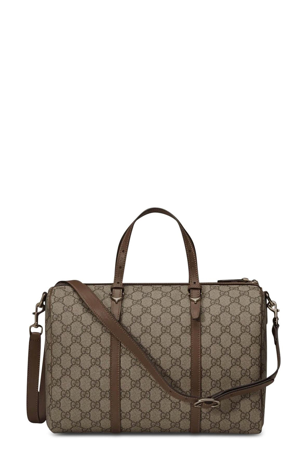 GG Supreme Nice Boston Bag Brown