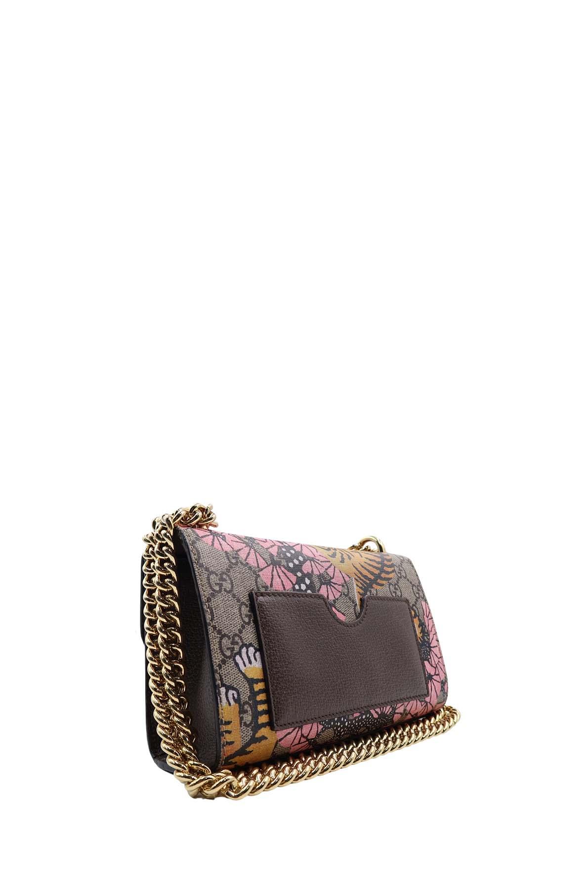 GG Supreme Small Padlock Bag Bengal Print