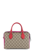 GG Supreme Small Top Handle Bag Hibiscus Pink