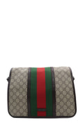 GG Supreme Web Messenger Bag Beige