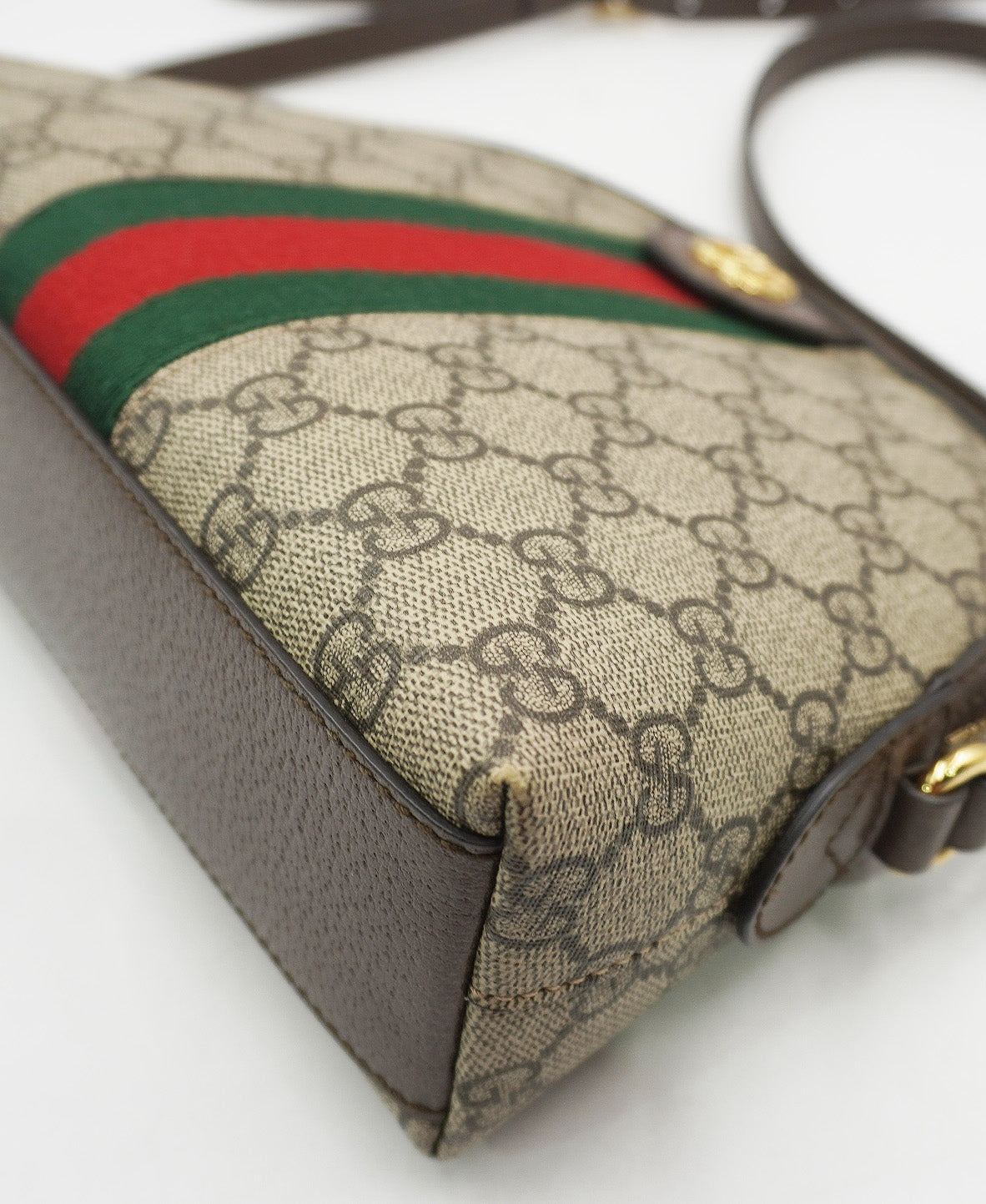 GG Supreme & Web Small Ophidia Dome Bag Multicolor