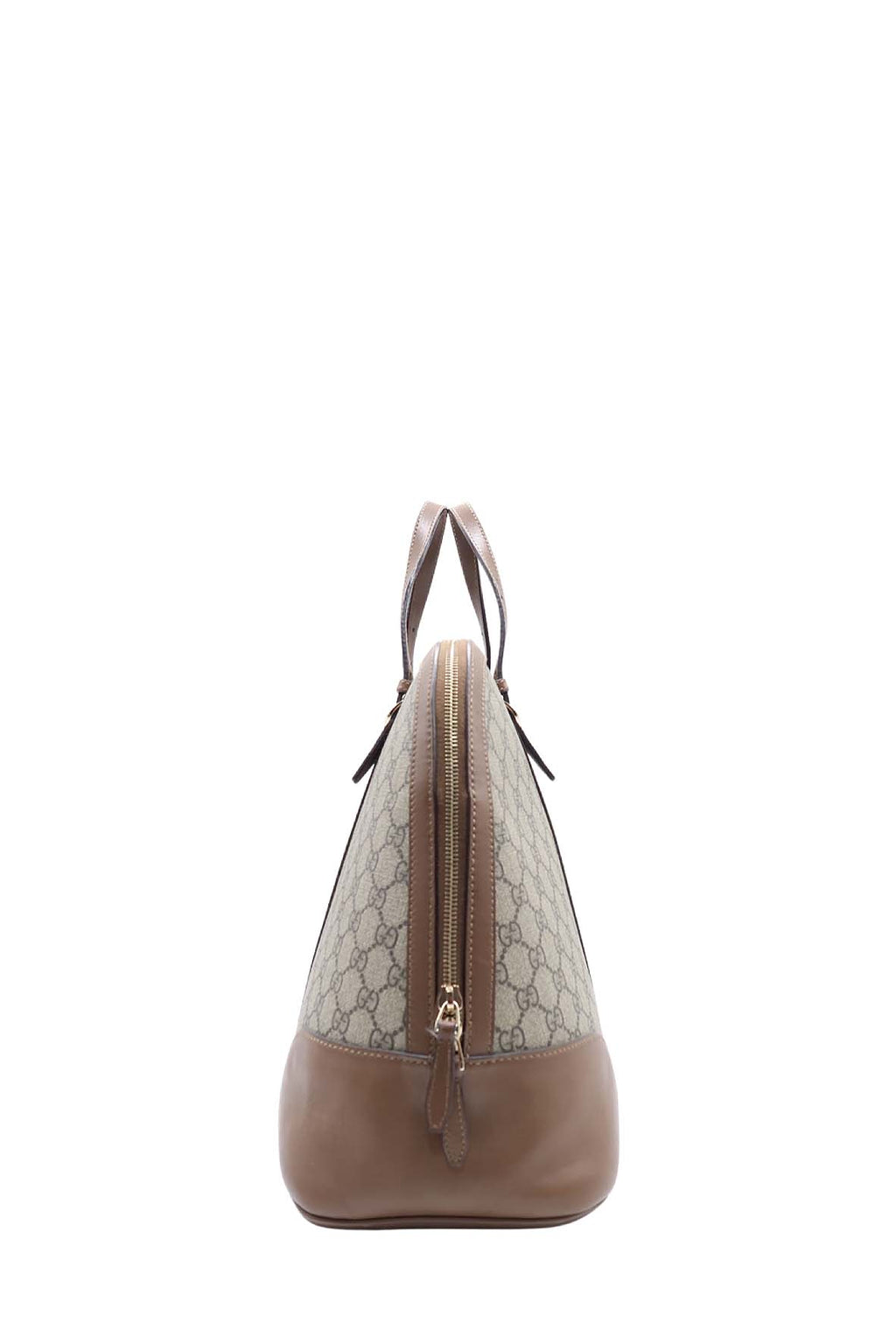 GG Surpreme Dome Top Handle Bag Maple Brown
