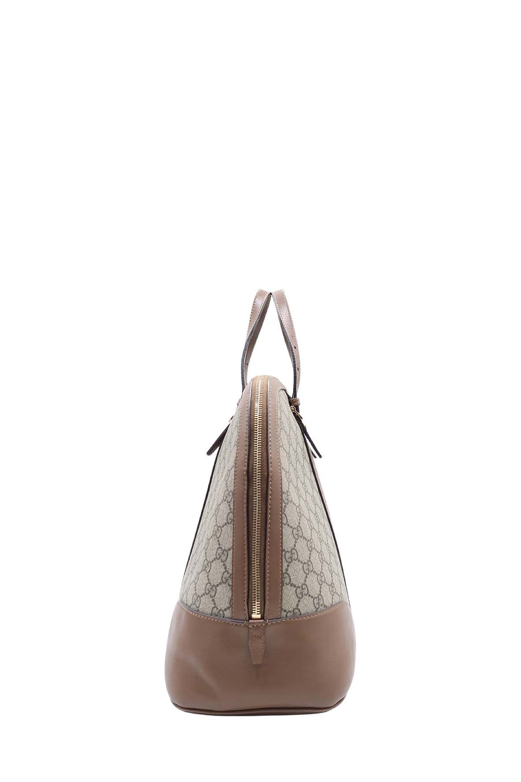 GG Surpreme Dome Top Handle Bag Maple Brown