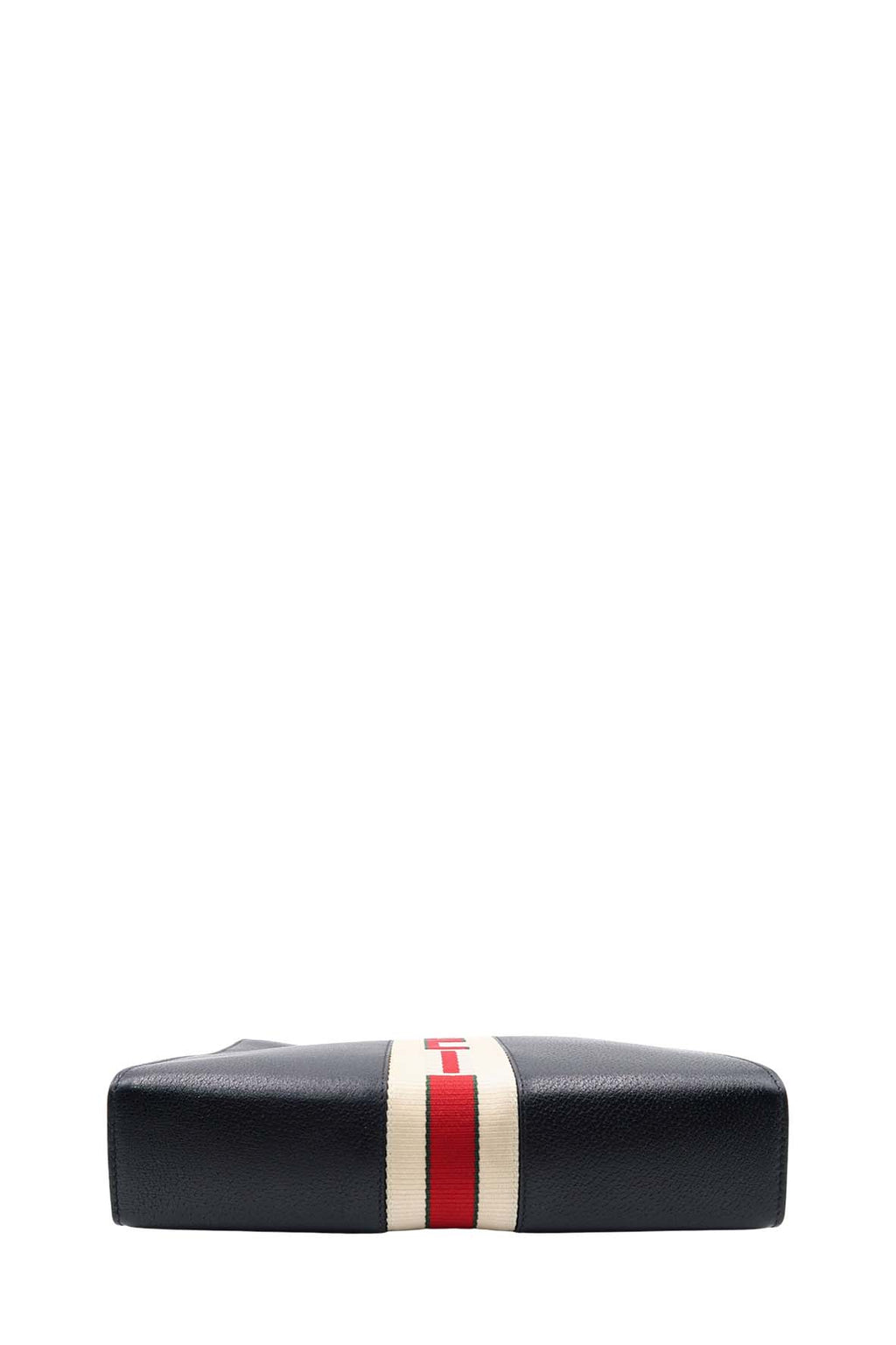 Gucci Jacquard Ribbon Clutch Black