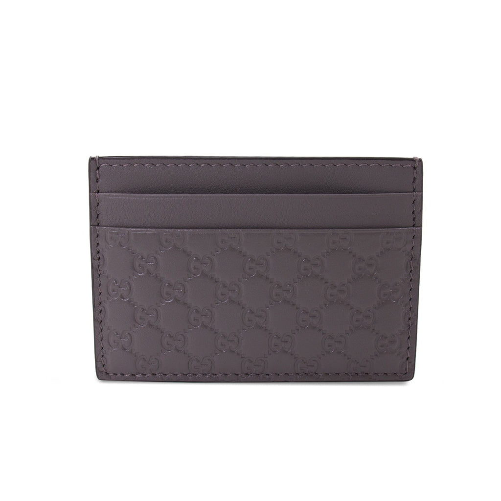 Gucci Guccissima Signature Card Holder