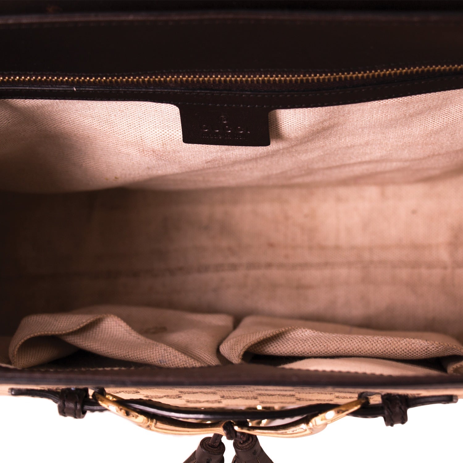 Gucci GG Canvas Emily Large Shoulder Bag