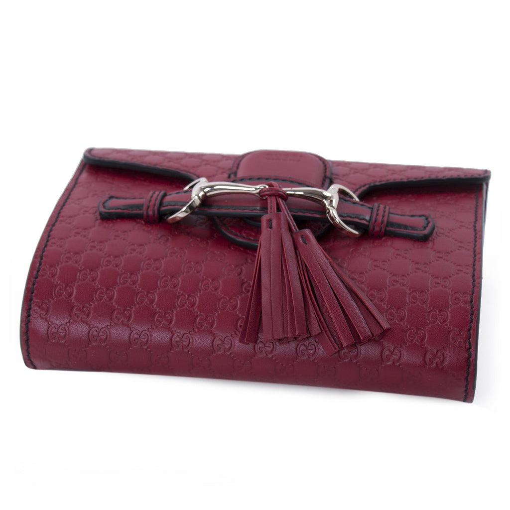 Gucci Guccissima Emily Small Chain Shoulder Bag