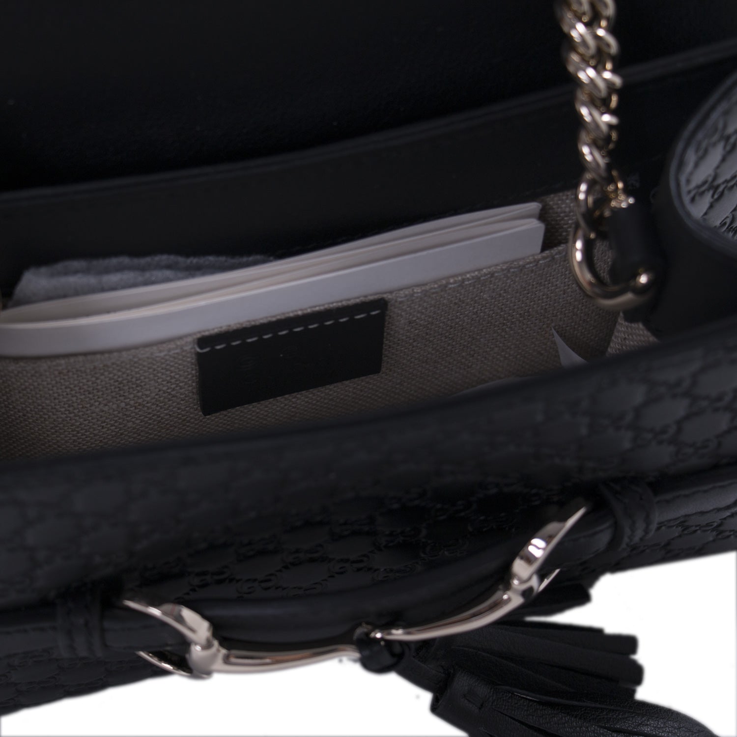 Gucci Guccissima Emily Small Chain Shoulder Bag