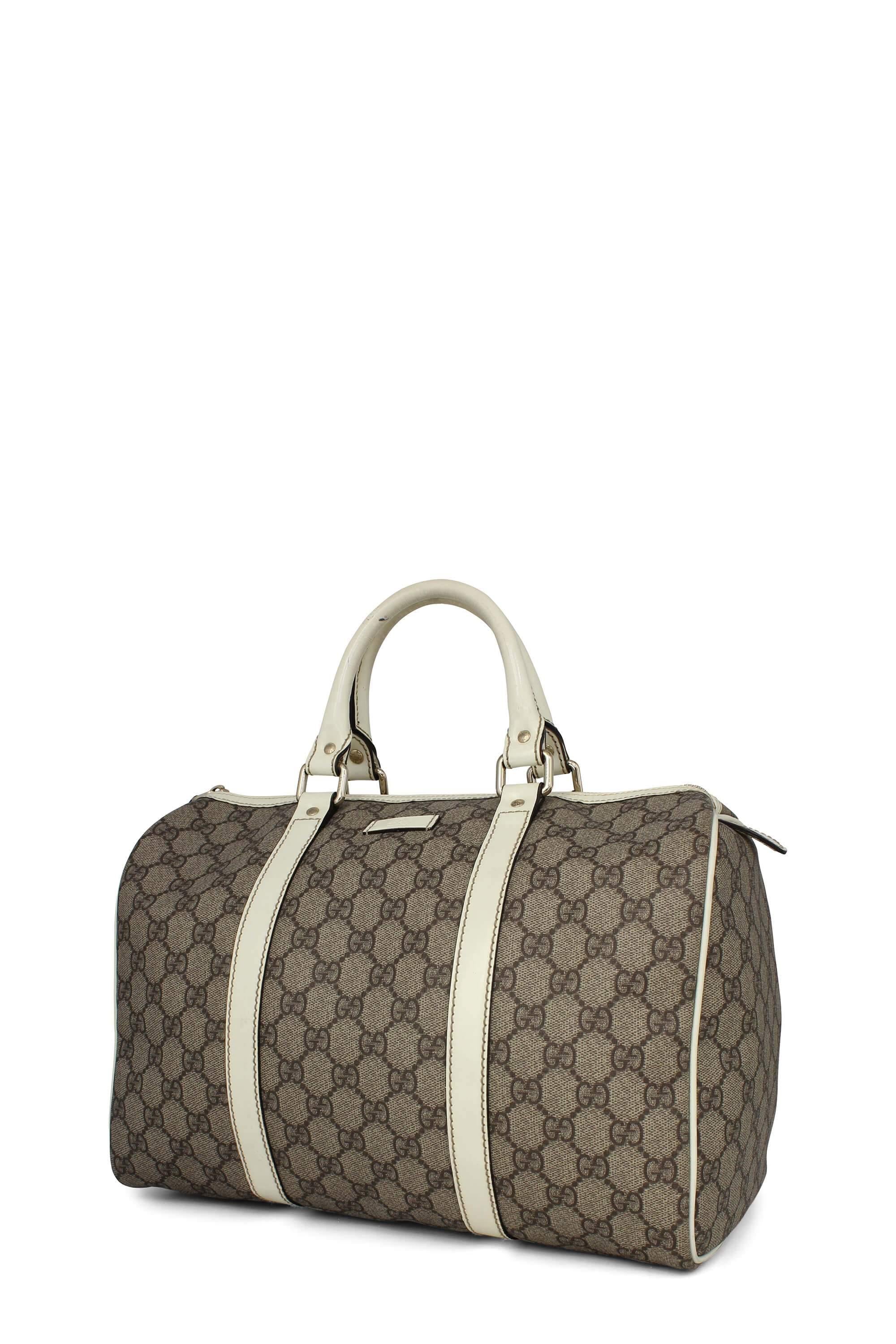Joy GG Supreme Boston Bag White