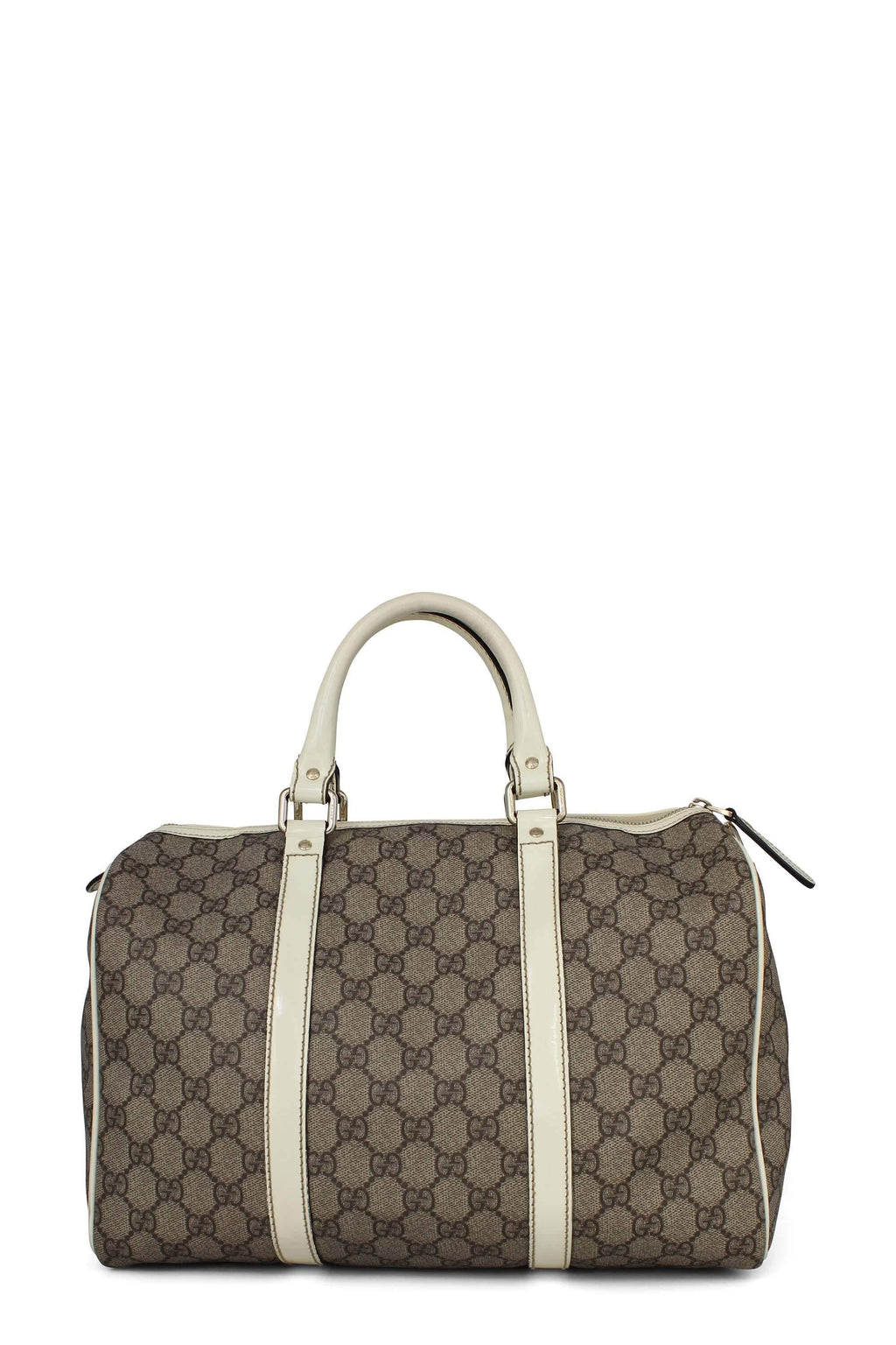 Joy GG Supreme Boston Bag White