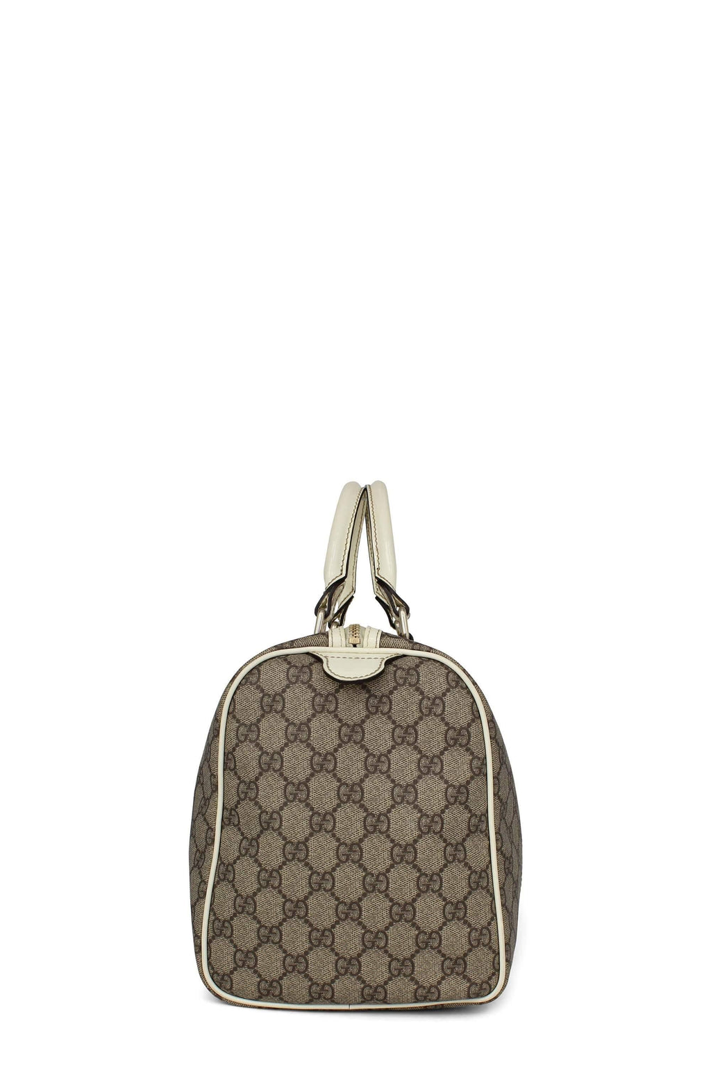 Joy GG Supreme Boston Bag White