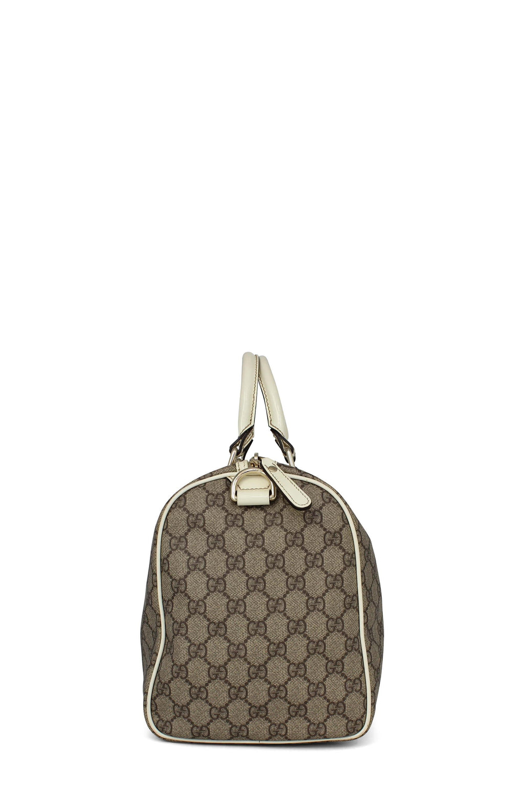 Joy GG Supreme Boston Bag White
