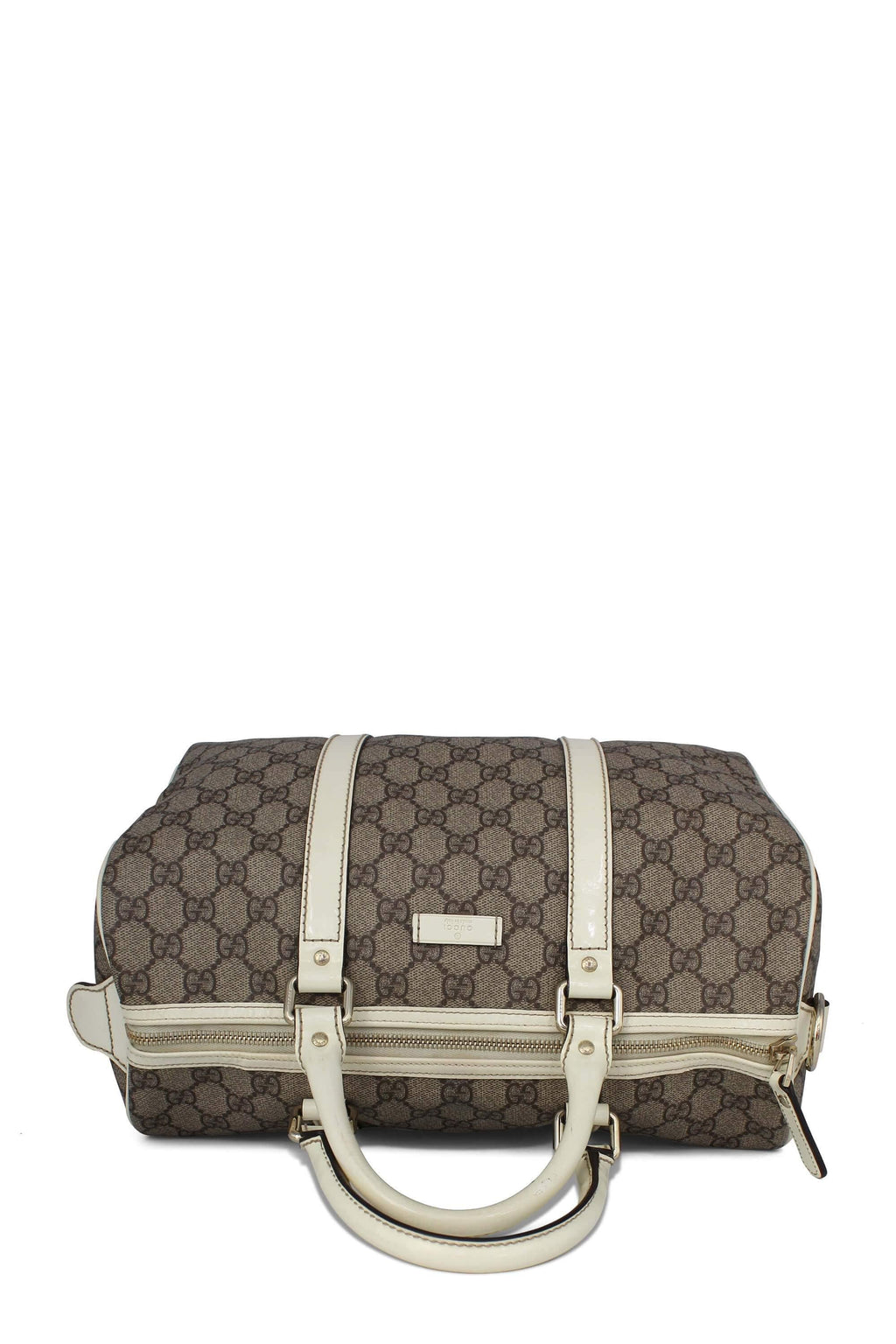 Joy GG Supreme Boston Bag White
