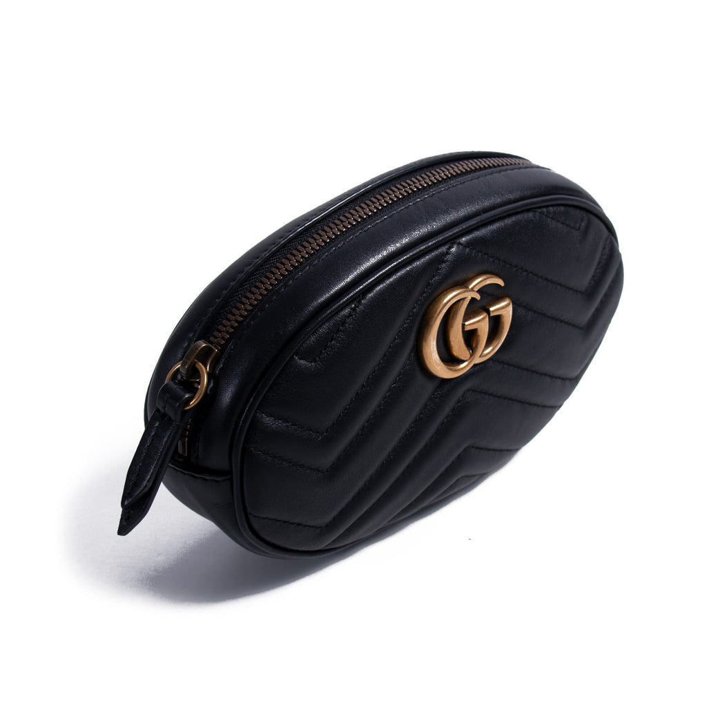 Gucci Marmont MatelassÃƒÆ’Ã‚Â© Leather Belt Bag