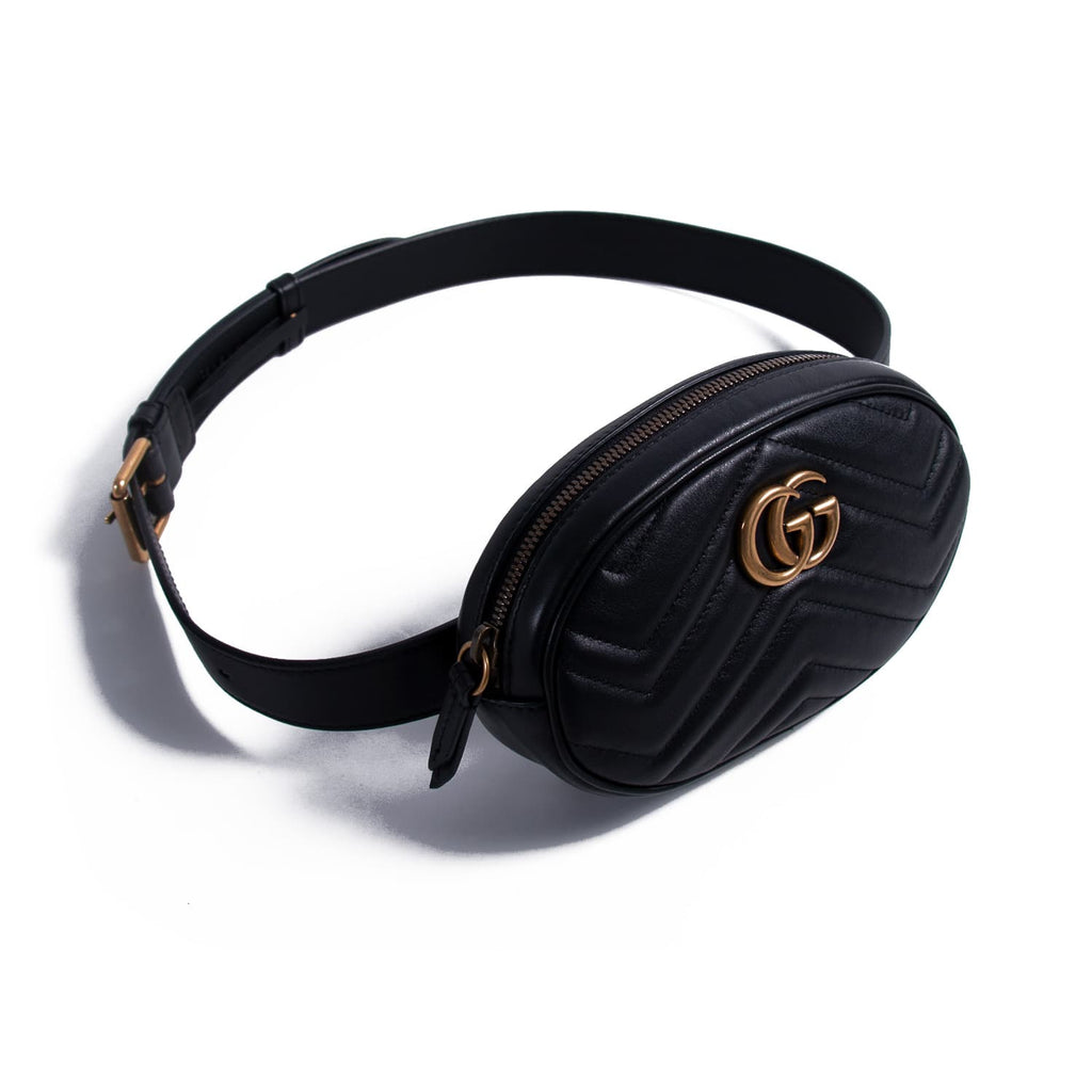 Gucci Marmont MatelassÃƒÆ’Ã‚Â© Leather Belt Bag