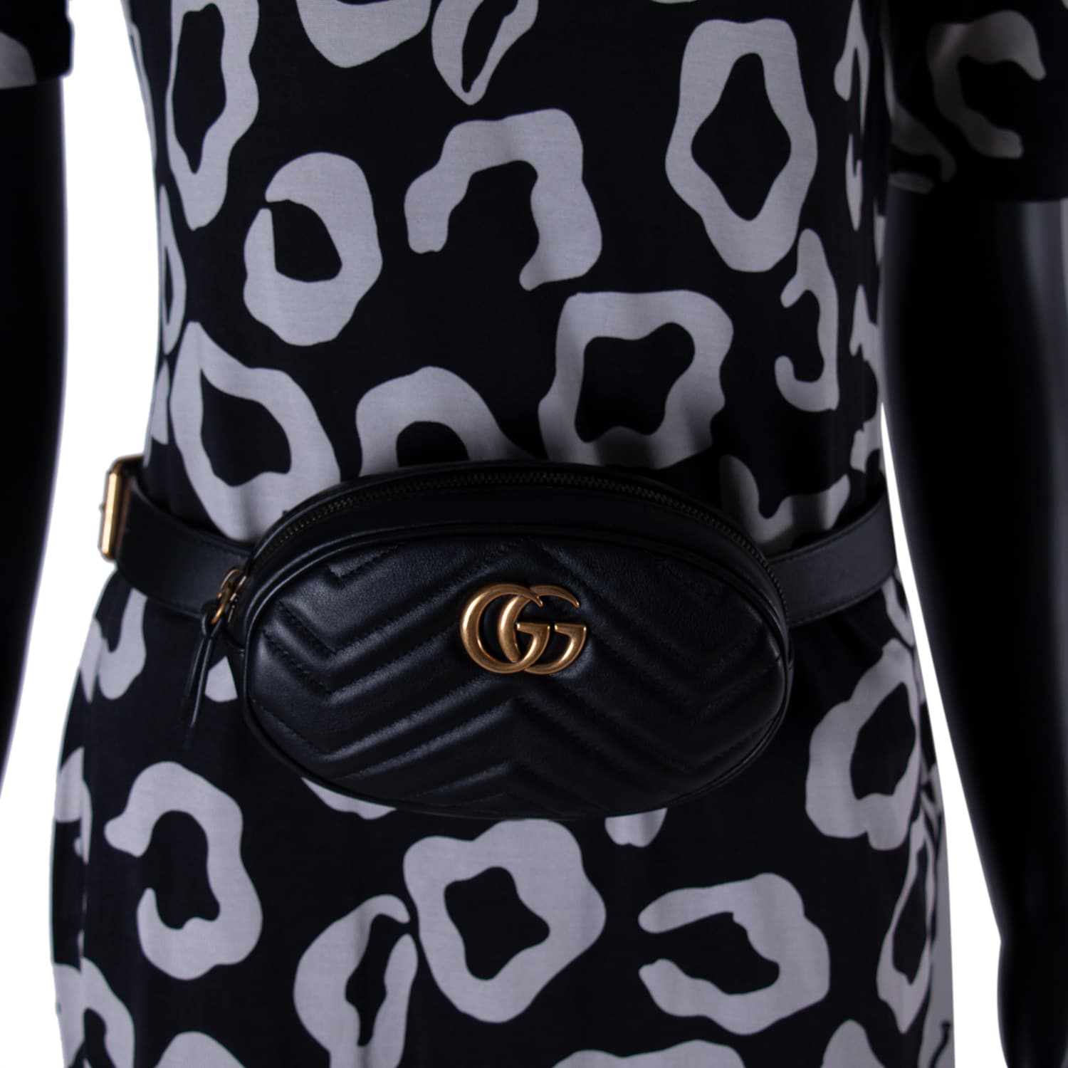 Gucci Marmont MatelassÃƒÆ’Ã‚Â© Leather Belt Bag