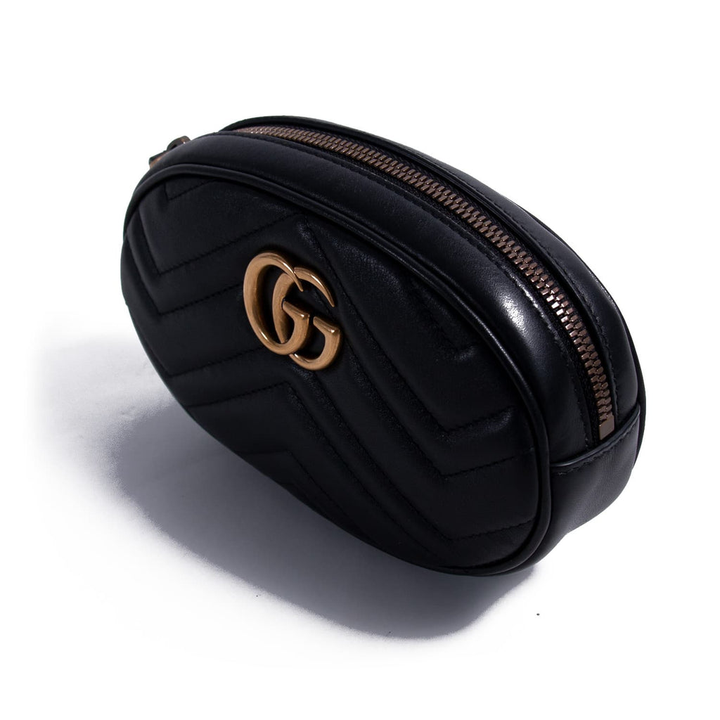 Gucci Marmont MatelassÃƒÆ’Ã‚Â© Leather Belt Bag