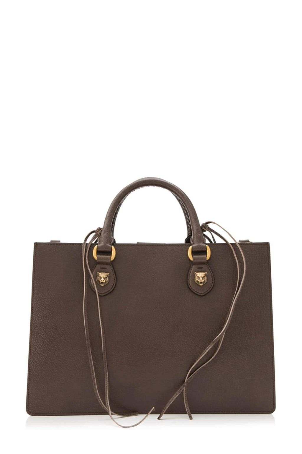Medium Animalier Leather Top Handle
