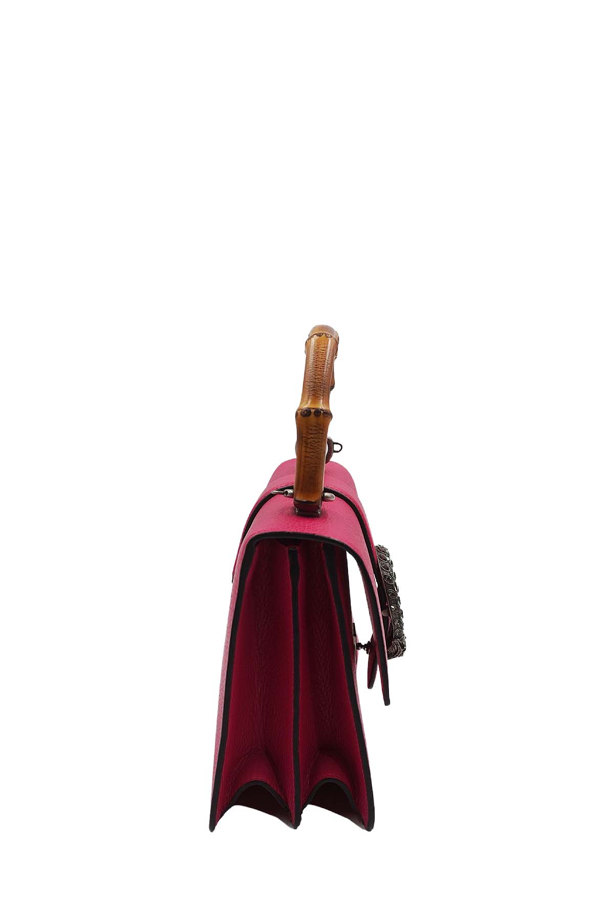 Medium Dionysus Bamboo Top Handle Bag Pink