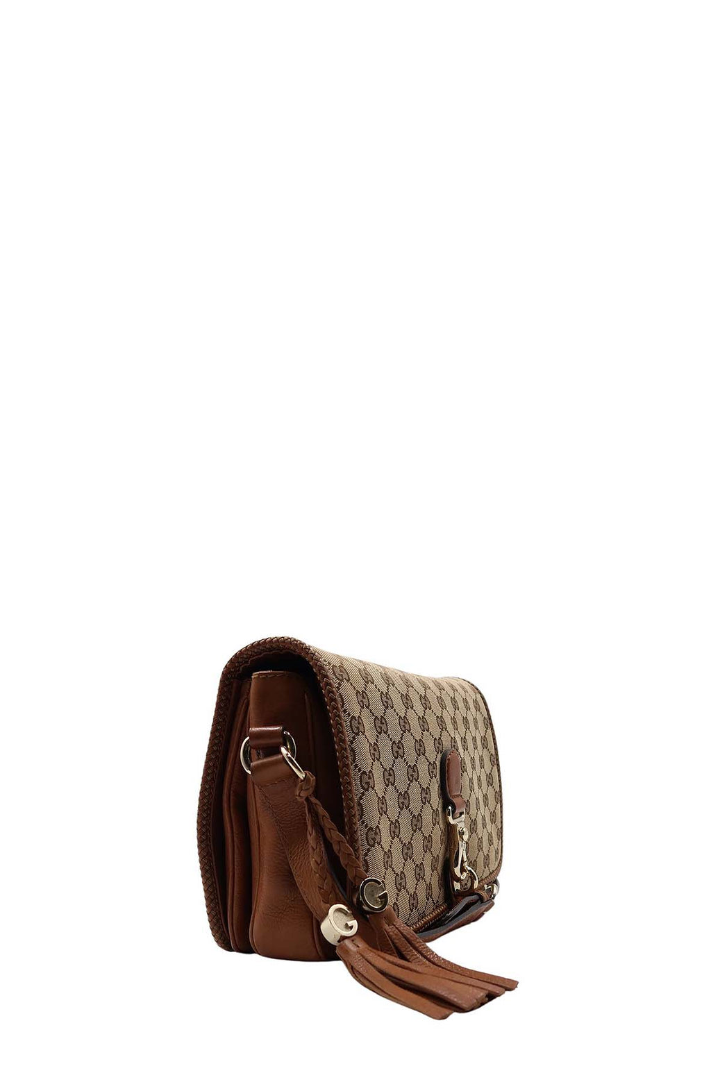 Medium GG Canvas Marrakech Messenger Bag Brown