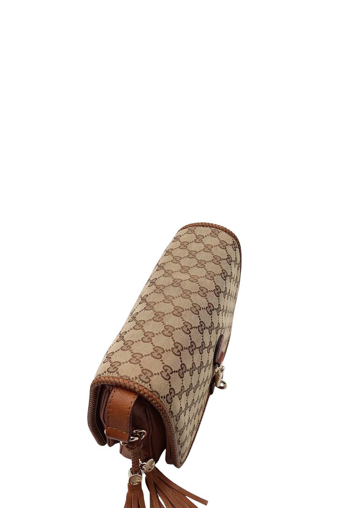 Medium GG Canvas Marrakech Messenger Bag Brown