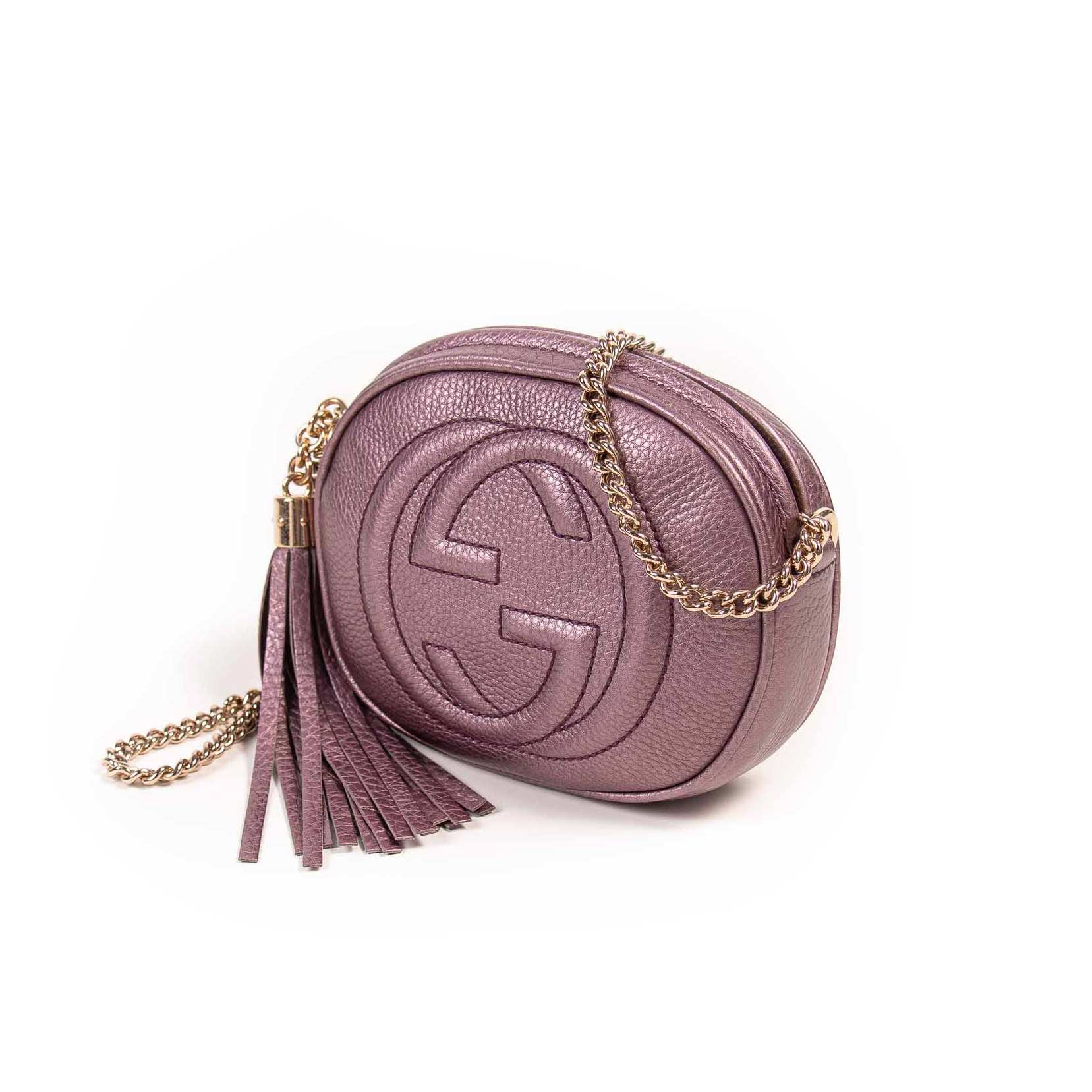 Gucci Soho Mini Leather Disco Bag