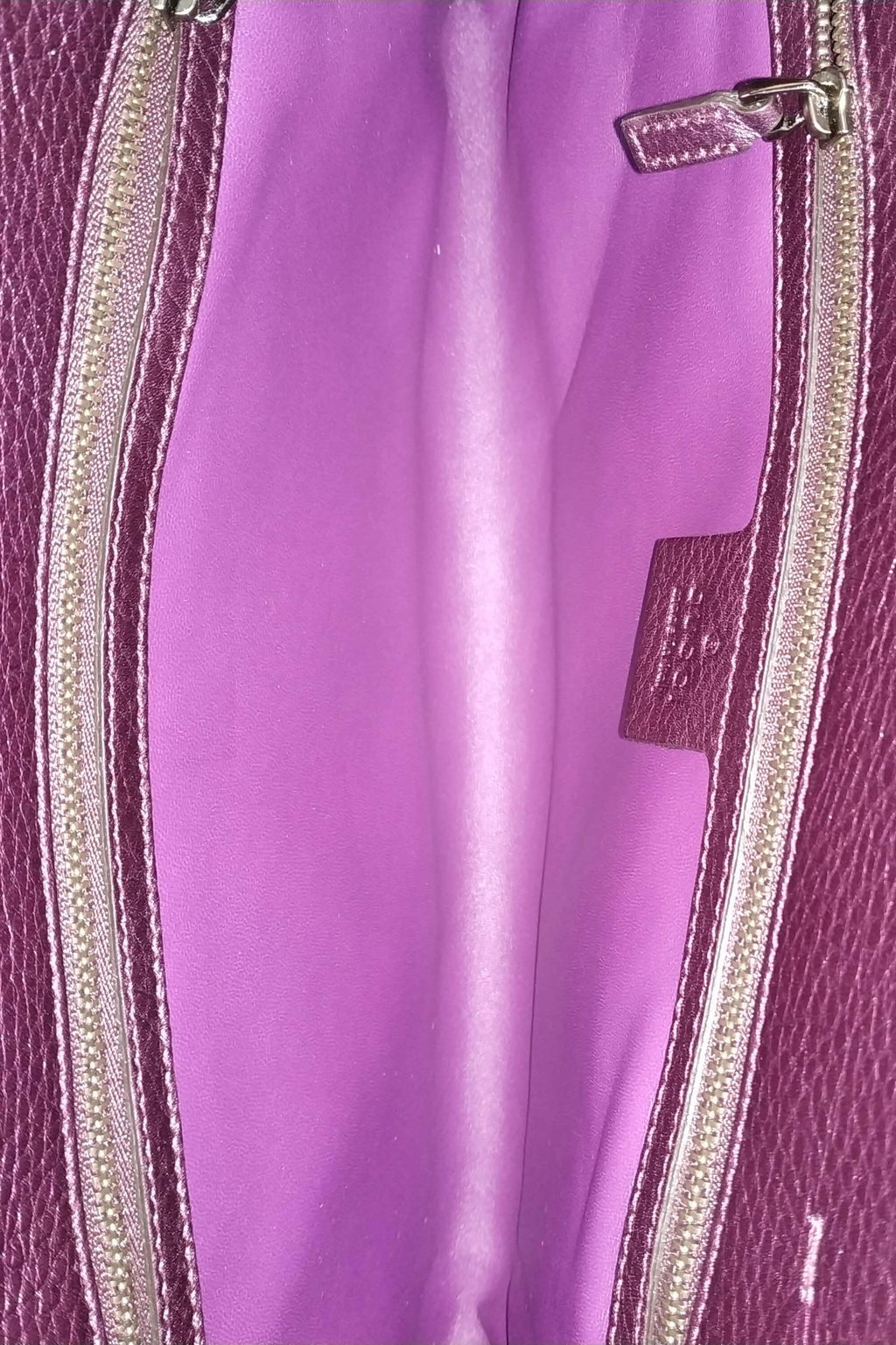 Nouveau Bamboo Tassel Clutch Purple