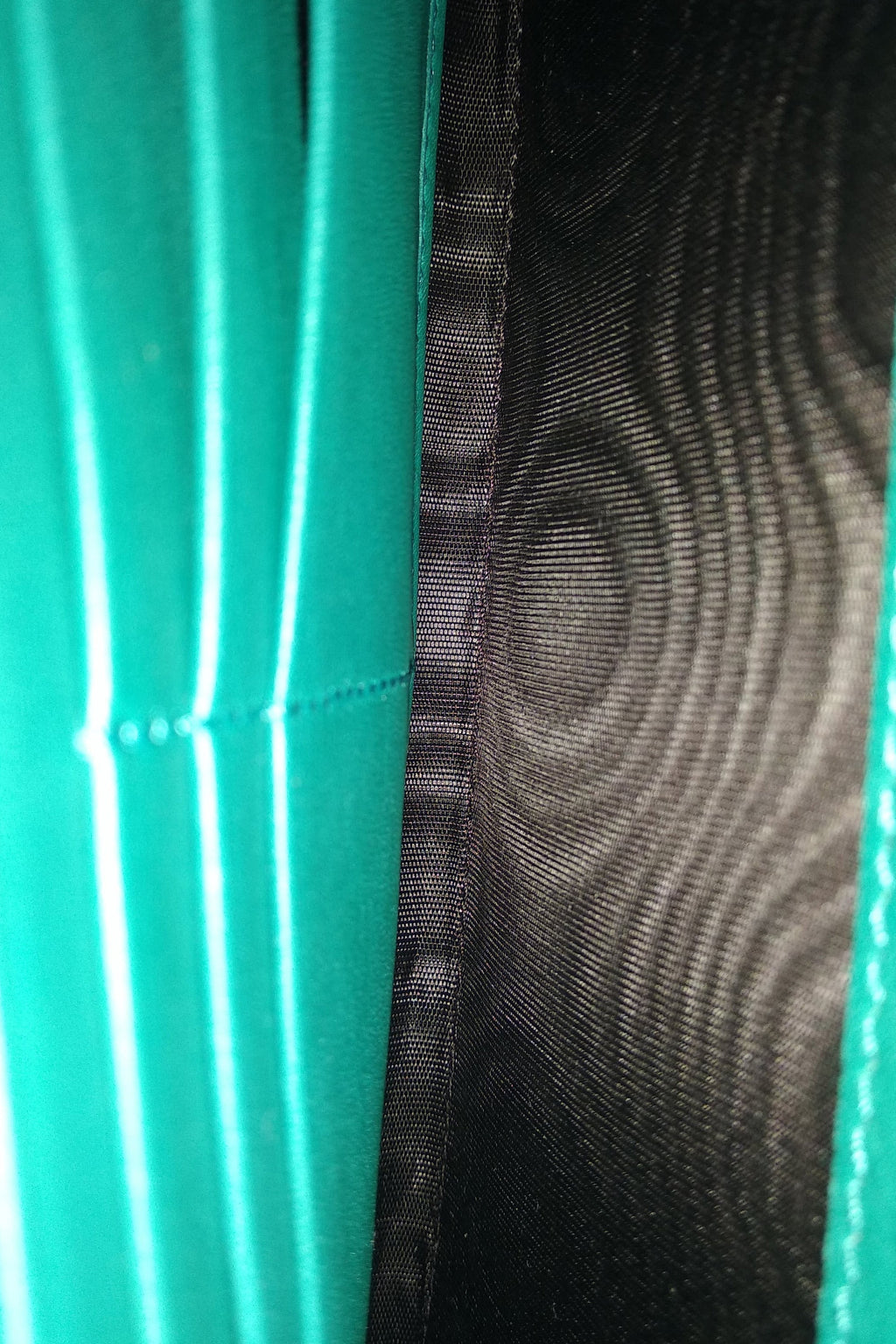 Patent Bright Bit Clutch Green