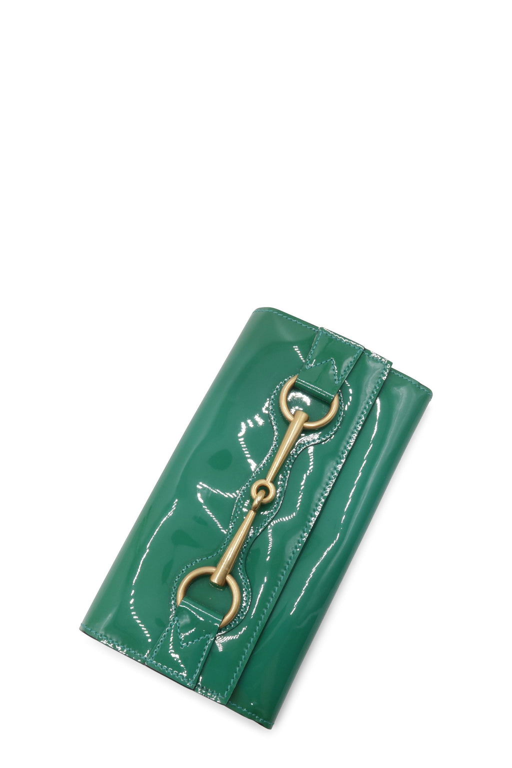 Patent Bright Bit Clutch Green