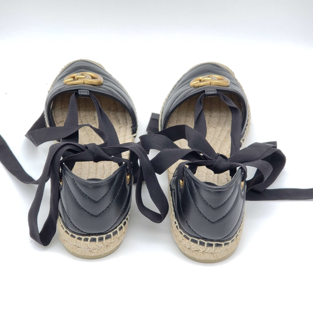 Gucci Sandals GG Marmont Espadrille Shoes