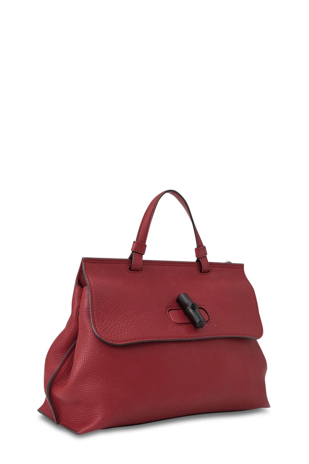 Medium Bamboo Daily Top Handle Red
