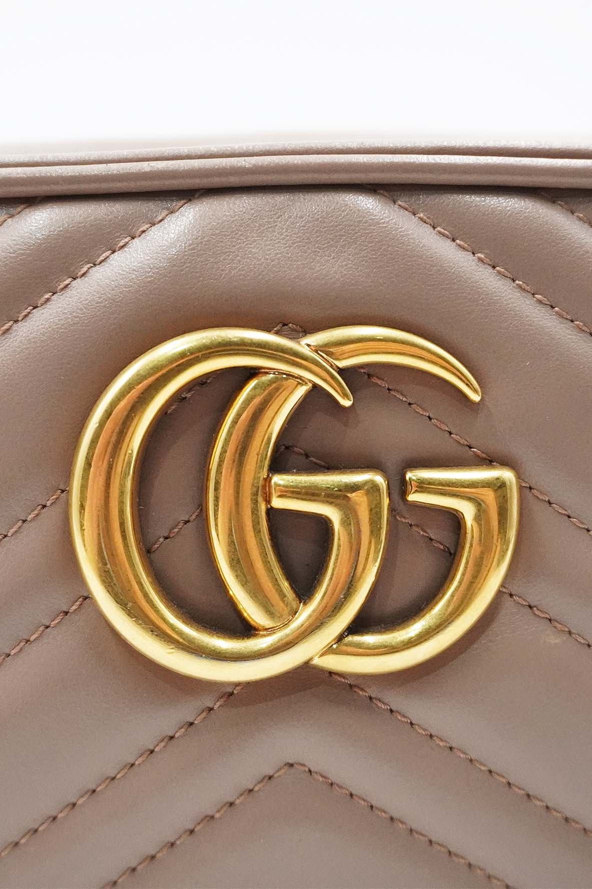 Small GG Marmont Matelasse Shoulder Bag Dusty Pink Dusty Pink