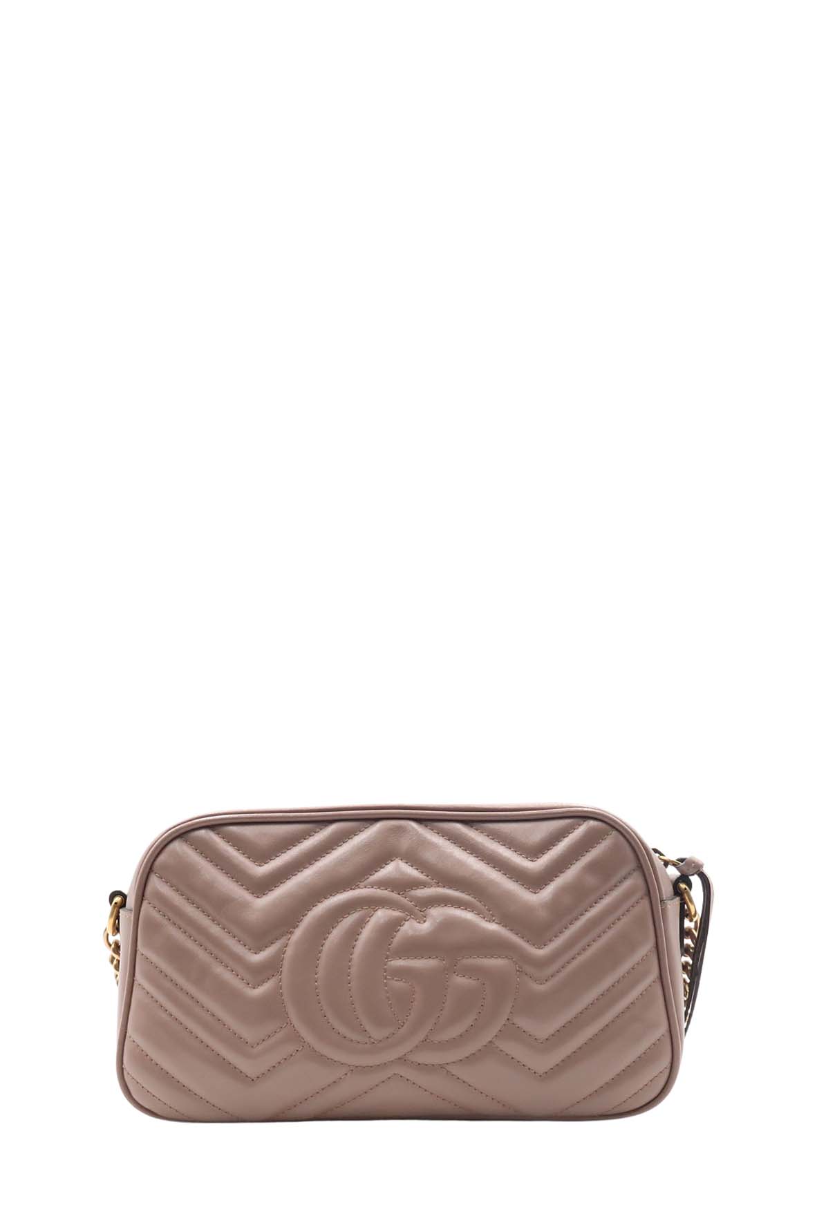 Small GG Marmont Matelasse Shoulder Bag Dusty Pink Dusty Pink