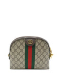 Small GG Supreme Canvas and Leather Ophidia Crossbody Bag Multicolor
