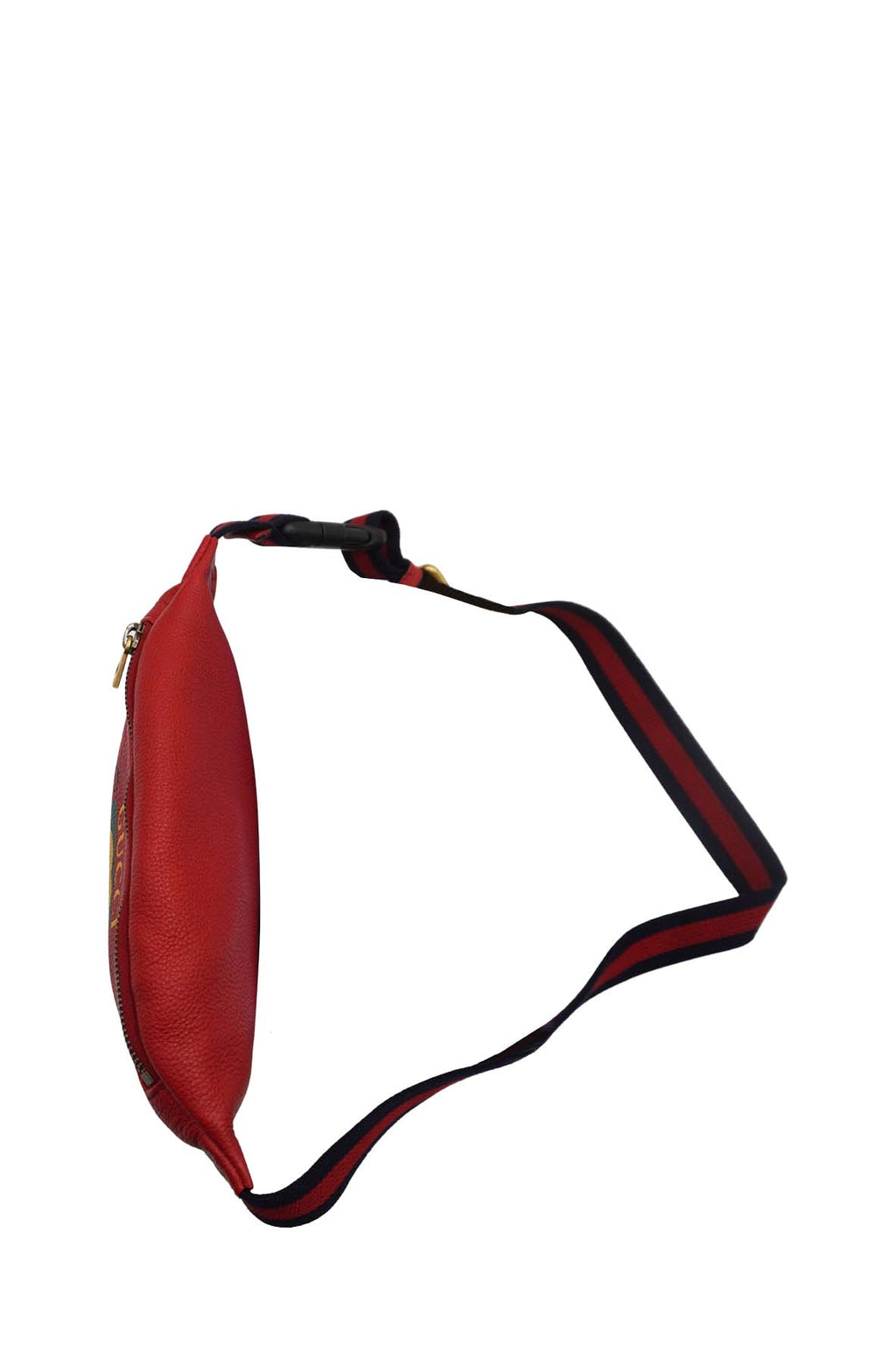 Small Retro GG Logo Print Belt Bag/ Fanny Pack Red