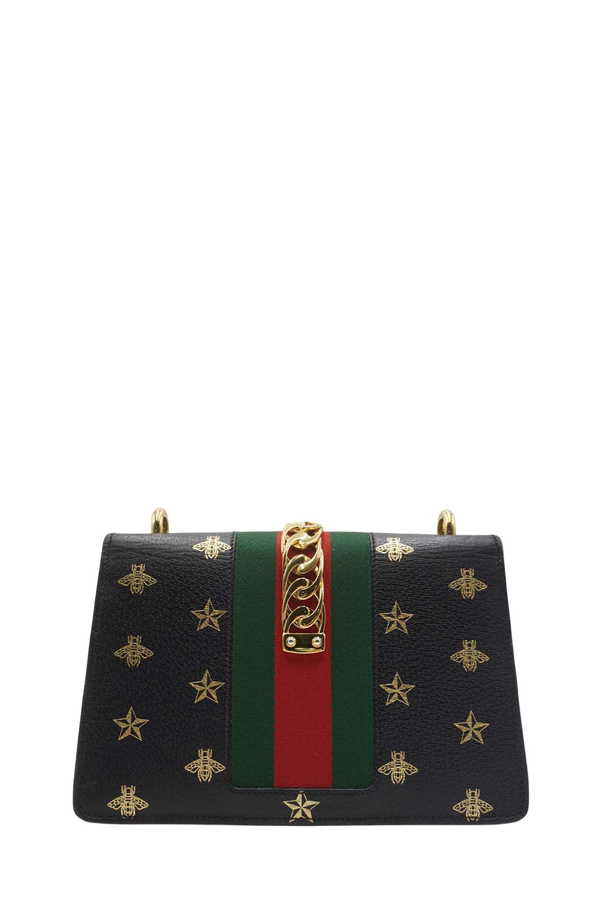 Small Sylvie Bee Star Bag Black