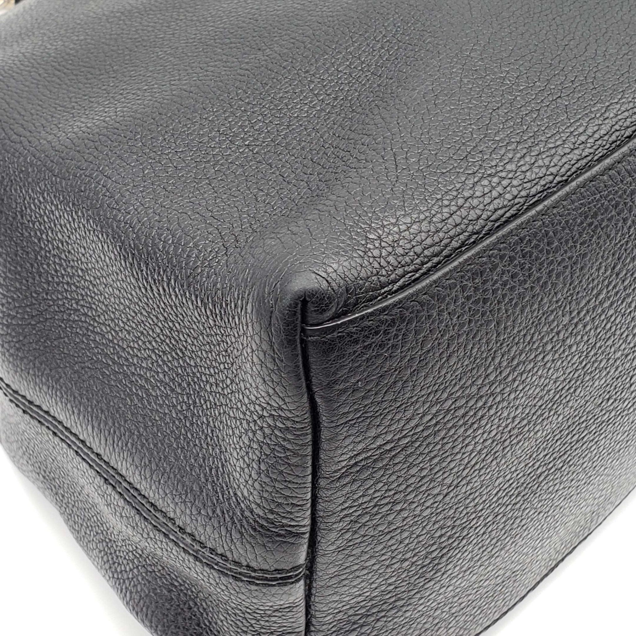 Gucci Soho Large Black Shoulder Bag