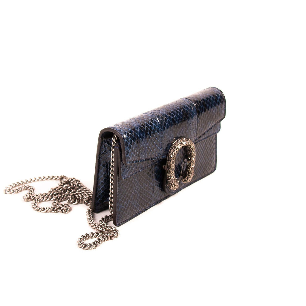 Gucci Dionysus Snake Skin Super Mini Bag