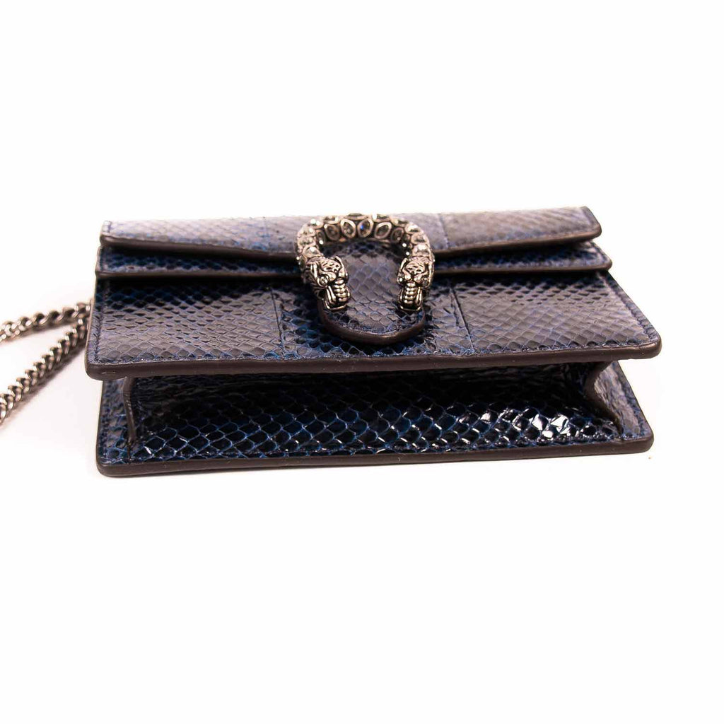 Gucci Dionysus Snake Skin Super Mini Bag