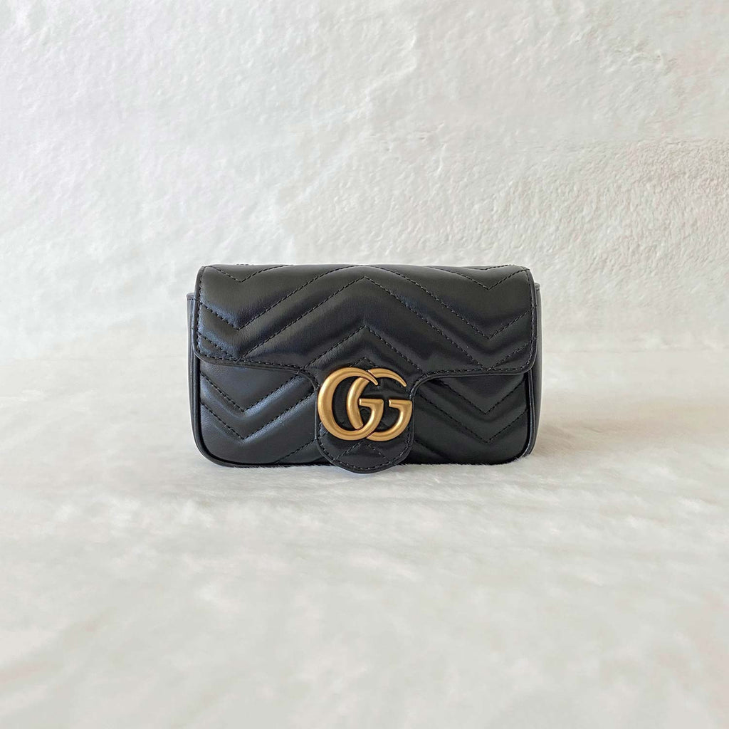 Gucci GG Marmont MatelassÃƒÆ’Ã‚Â© Super Mini Bag