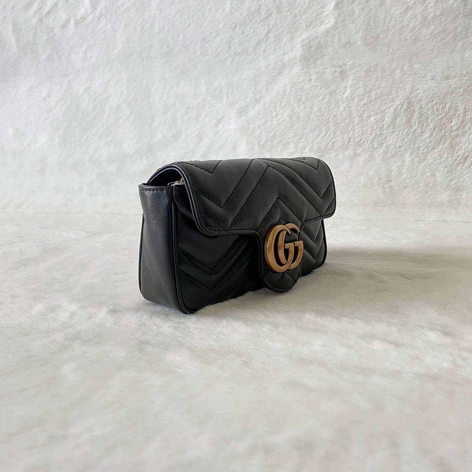 Gucci GG Marmont MatelassÃƒÆ’Ã‚Â© Super Mini Bag