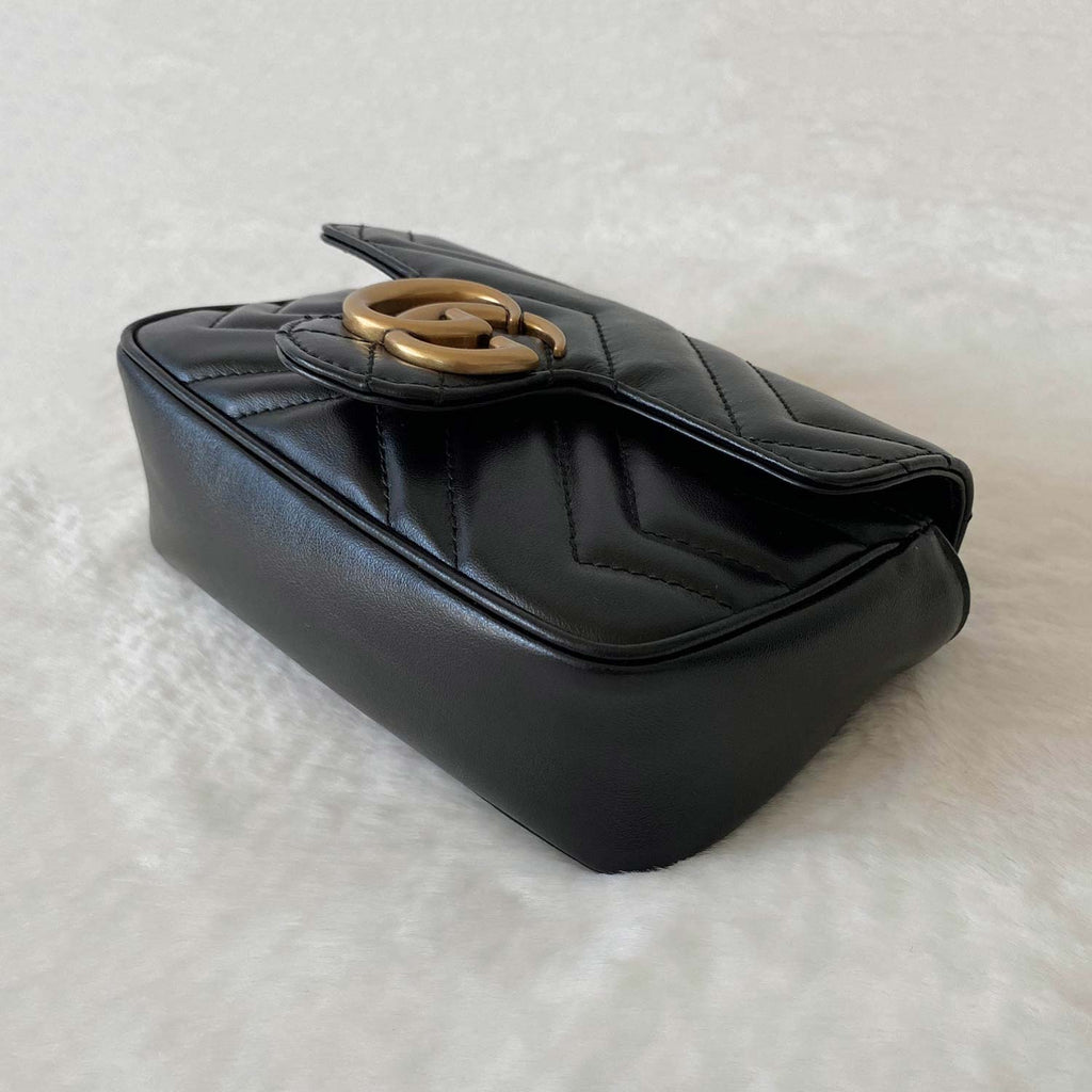 Gucci GG Marmont MatelassÃƒÆ’Ã‚Â© Super Mini Bag