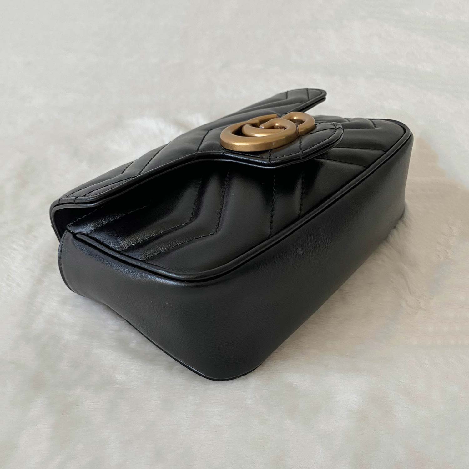 Gucci GG Marmont MatelassÃƒÆ’Ã‚Â© Super Mini Bag