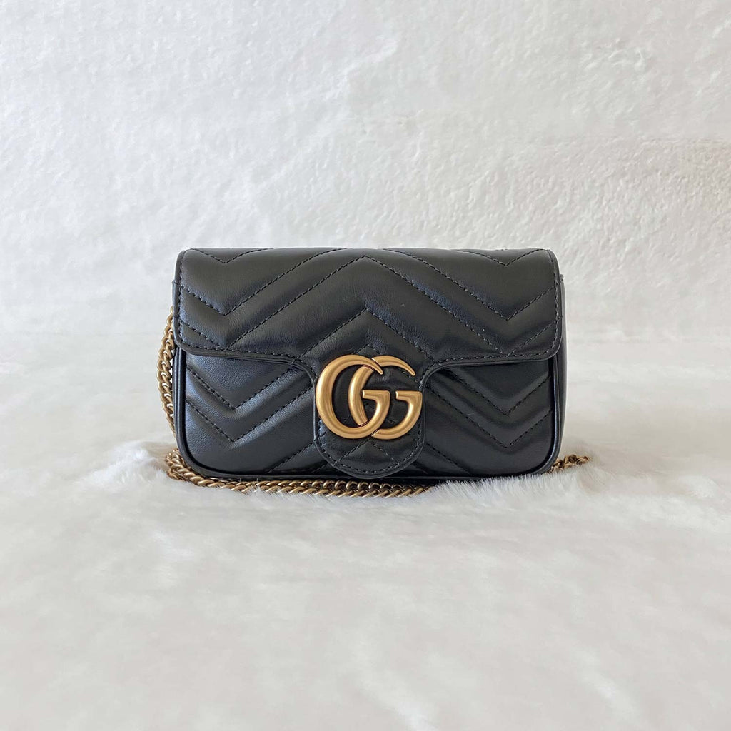 Gucci GG Marmont MatelassÃƒÆ’Ã‚Â© Super Mini Bag