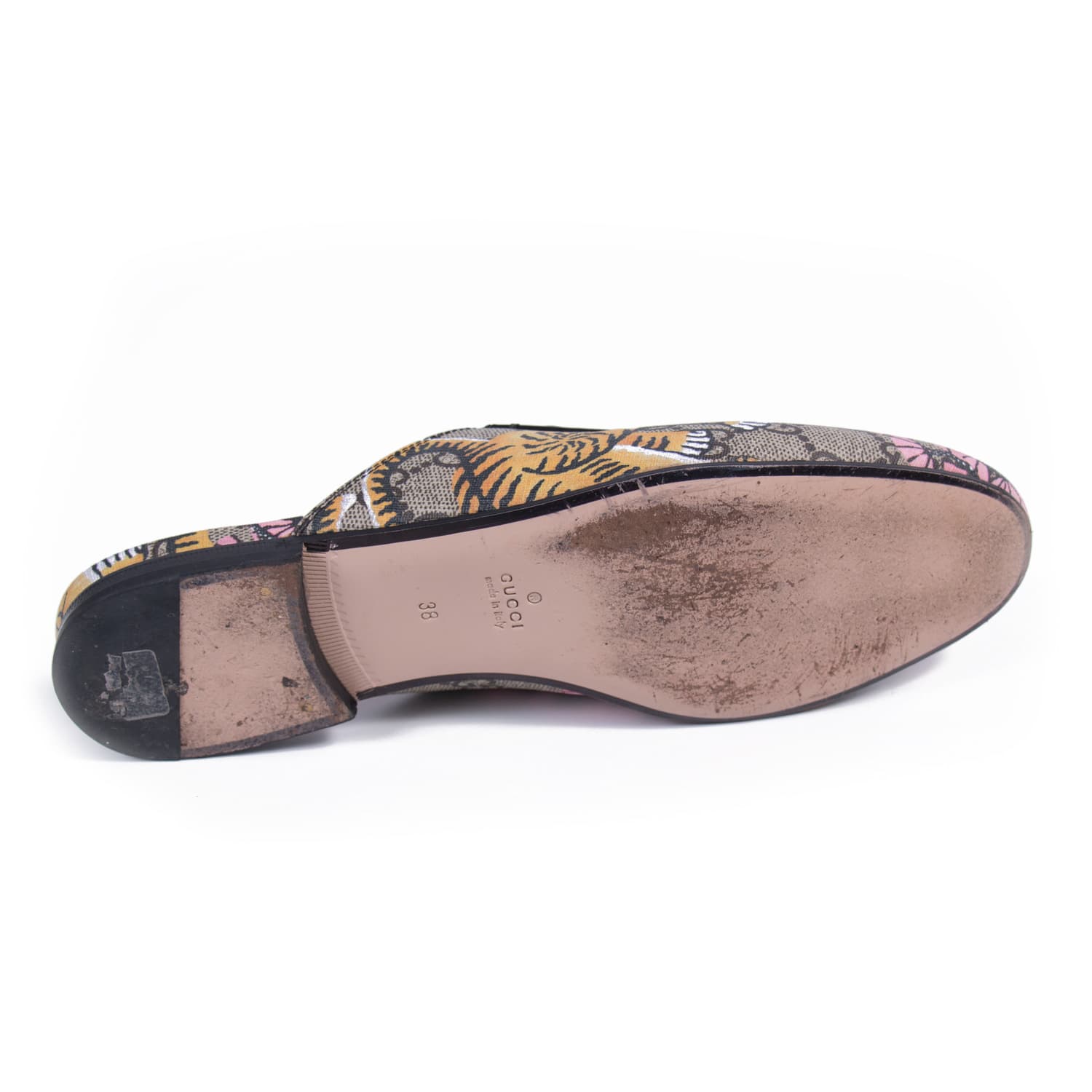 Gucci Princetown Bengal Mules