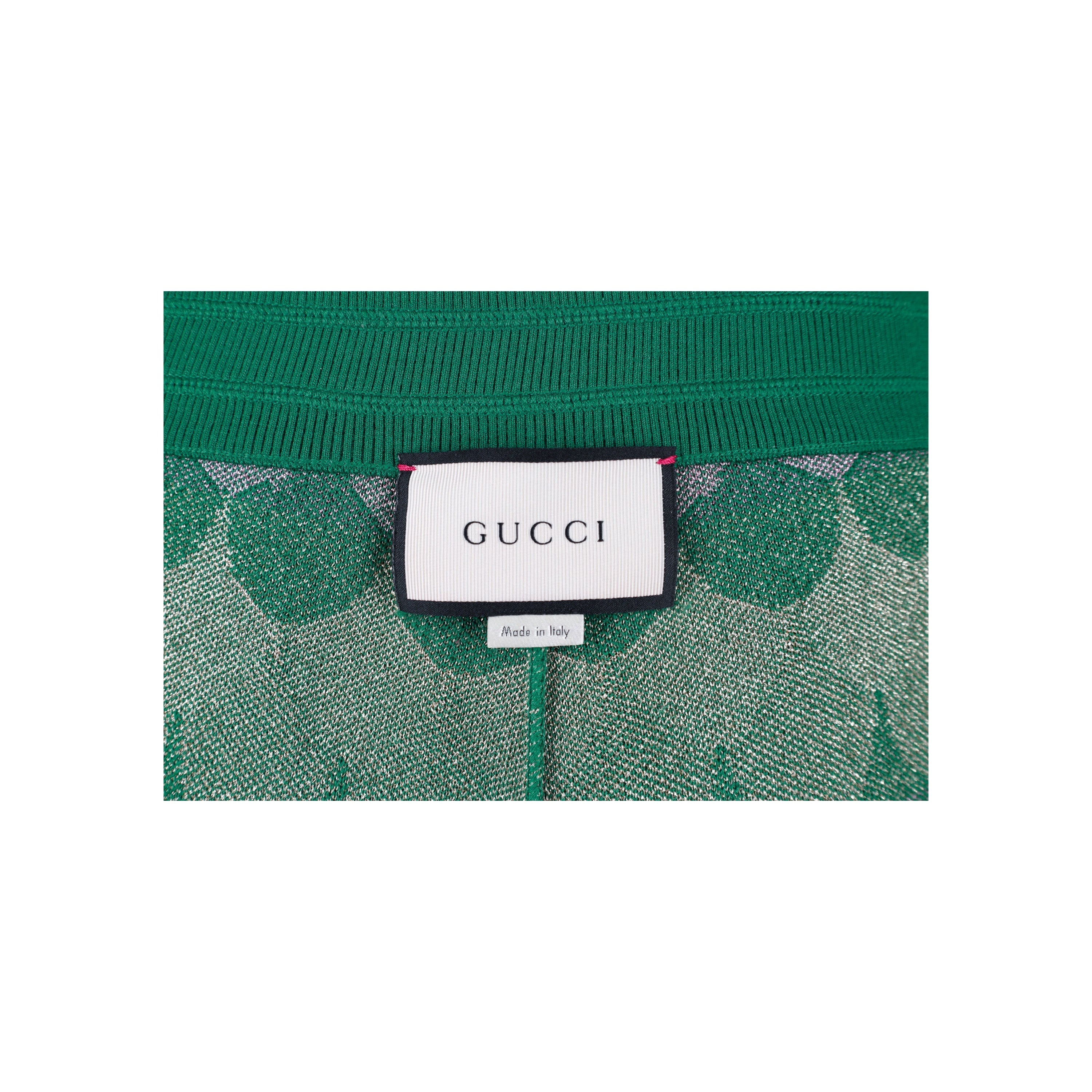 Gucci LamÃƒÆ’Ã‚Â© Wave Jacquard Wool Shorts - '10s