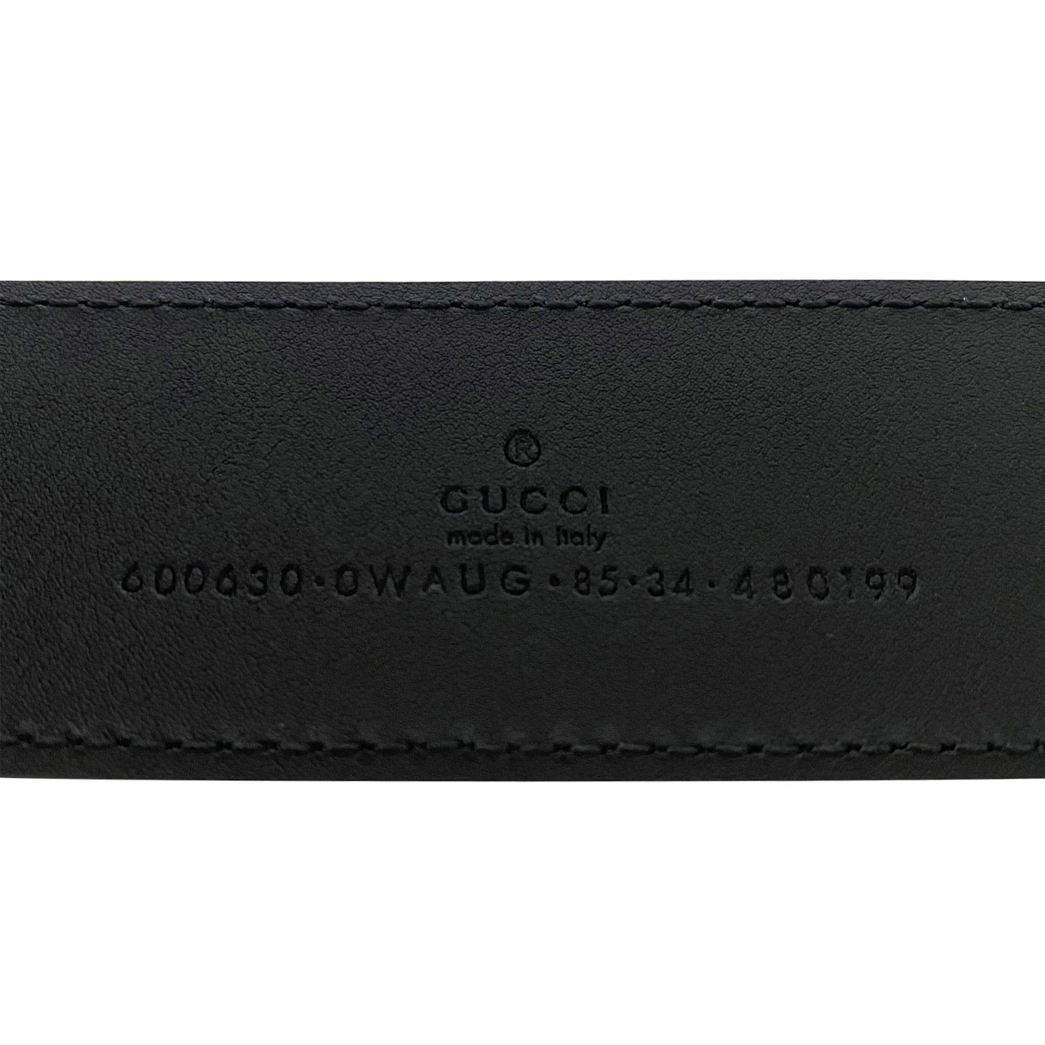 Gucci GG Marmont Embellished Leather Belt