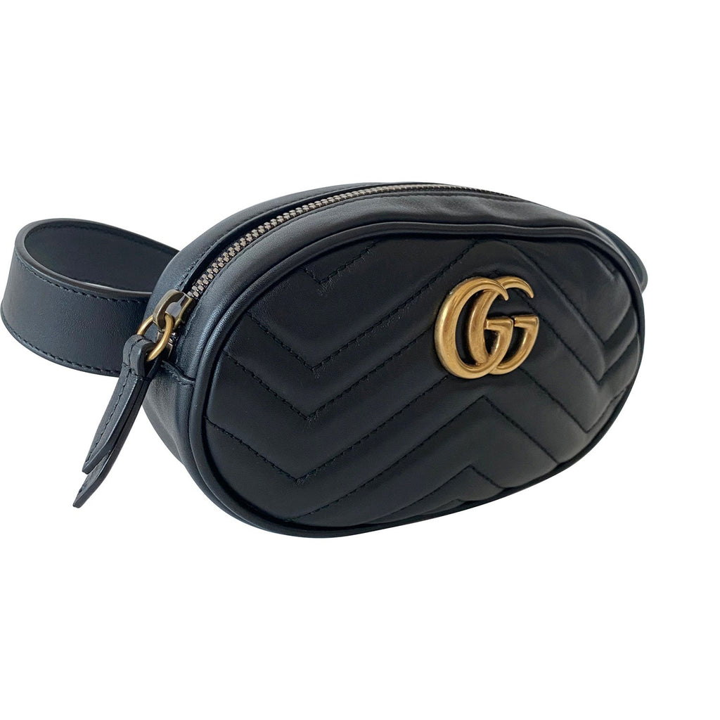 Gucci Marmont MatelassÃƒÆ’Ã‚Â© Leather Belt Bag