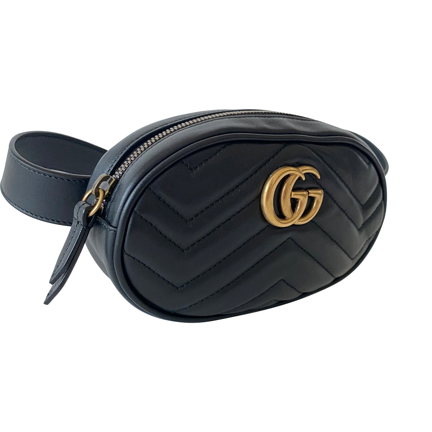 Gucci Marmont MatelassÃƒÆ’Ã‚Â© Leather Belt Bag