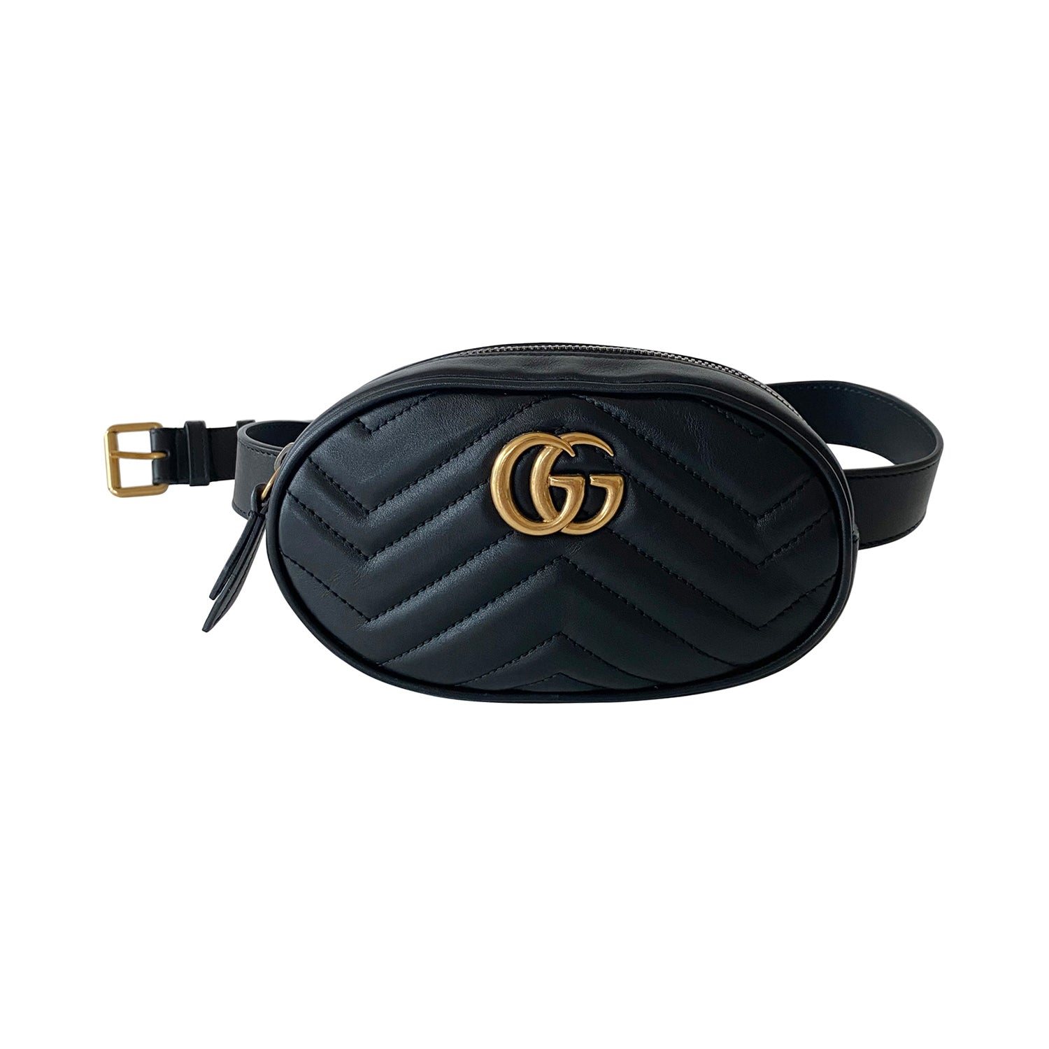 Gucci Marmont MatelassÃƒÆ’Ã‚Â© Leather Belt Bag